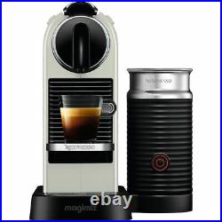 Magimix Nespresso Citiz Coffee Machine with Aeroccino White 3 Year Guarantee