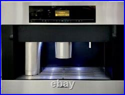 Miele CVA5065 bean to cup integrated auto cappuccino coffee machine Plumbed in