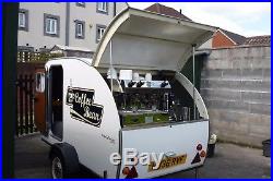 Mobile Coffee Van Trailer Fracino espresso machine business catering