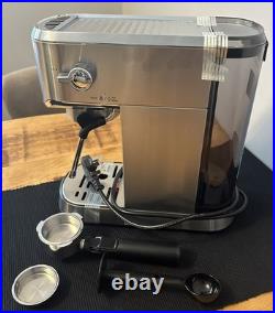 Morphy Richards Compact Pump Espresso Machine Stainless Steel 172022 Morphy Richards Compact Pump Espresso Machine Stainless Steel 172022