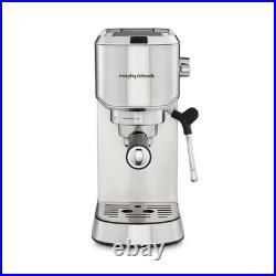 Morphy Richards Compact Pump Espresso Machine Stainless Steel 172022
