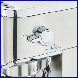 Morphy Richards Compact Pump Espresso Machine Stainless Steel 172022