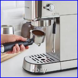 Morphy Richards Compact Pump Espresso Machine Stainless Steel 172022