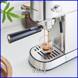 Morphy Richards Compact Pump Espresso Machine Stainless Steel 172022