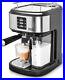 Morphy Richards Traditional Pump Espresso Coffee Machine &Automatic Milk Frother