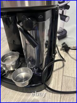 Morphy Richards Traditional Pump Espresso Coffee Machine Automatic Milk Frother