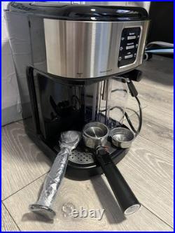 Morphy Richards Traditional Pump Espresso Coffee Machine Automatic Milk Frother