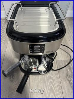 Morphy Richards Traditional Pump Espresso Coffee Machine Automatic Milk Frother