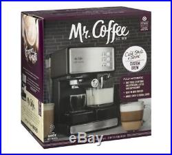 Mr. Coffee Café Barista Espresso Cappuccino Maker Automatic Milk Frother Machine