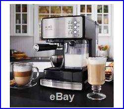 Mr. Coffee Cafe Barista Espresso Maker Machine, Coffee, Cappuccino, Milk Frother