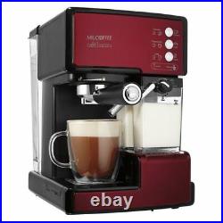 Mr. Coffee Café Barista Premium Espresso and Cappuccino Machine-Red
