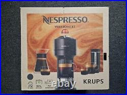 NESPRESSO By Krups Vertuo Next Pod Coffee Machine XN910840 Black New