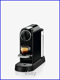 NESPRESSO by Magimix CitiZ Pod Coffee Machine 19-bar Pressure Black & Chrome