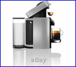 NESPRESSO by Magimix Vertuo Plus Coffee Machine with Aeroccino Silver Currys