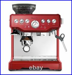 NEW Breville Red Barista Express Coffee Machine & Espresso Maker (RRP $899.95)