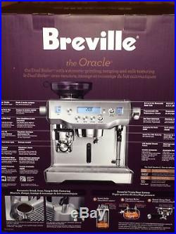NEW, Sealed Breville Oracle BES980XL Espresso Latte Coffee Machine NIB FREE SHIP