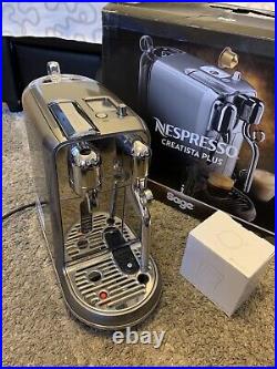 Nespresso Creatista Plus Pod Coffee Machine Smoked Hickory
