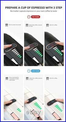 Nespresso/Dolce Gusto 5in1 Coffee Machine Hot/Cold + Milk FAST SALE