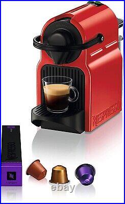 Nespresso Inissia Coffee Machine, Red, Brand New===