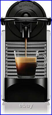 Nespresso Pixie Coffee Machine, Colour Aluminium Black