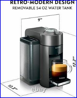 Nespresso Vertuo Coffee & Espresso Machine + Aeroccino3 Milk Frother ENV135GYAE