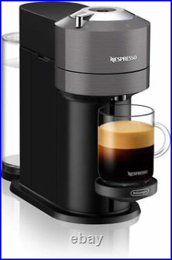 Nespresso Vertuo Next Premium Coffee Machine Grey with Aeroccino 3 Milk Frother