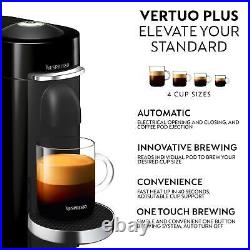 Nespresso Vertuo Plus Pod Coffee Machine by Magimix Black