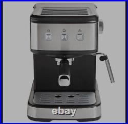 New Blaupunkt Coffee Maker Espresso Machine 15 Bar Barista Latte Maker Silver