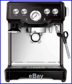 New Breville Infuser BES840BSXL Espresso Machine Coffee Maker in Black Sesame