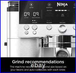 Ninja Luxe Premier 3-in-1 Coffee Machine, Latte, Cappuccino, Cold Brew & Espress