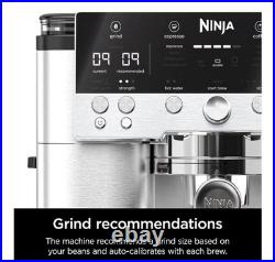 Ninja Luxe Premier 3-in-1 Coffee Machine, Latte, Cappuccino, Expresso ES601UK