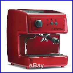 Nuova Simonelli OSCAR Coffee Espresso Machine & Grinta Grinder Red Set 110V