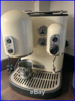 Offers Welcome-Kitchenaid Artisan Espresso Coffee Machine Cream
