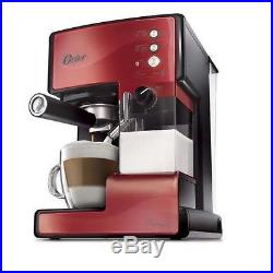 Oster Prima BVSTEM6601R Automatic Espresso Latte Cappuccino Coffee Maker Machine