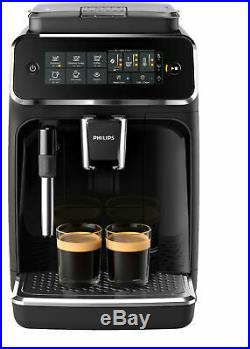 PHILIPS EP3221 / 40 3200 fully automatic coffee machine black piano lacquer
