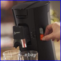 Philips Coffee Pod Machine Black Senseo Pads Espresso Maker Strength Selection