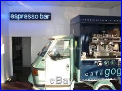 Piaggio Espresso Bar Scooter With Coffee Machine Instant Business for Coffee
