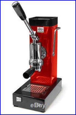 Ponte Vecchio Export Red Manual Lever Espresso Cappuccino Coffee Machine 220V