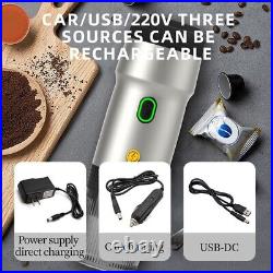 Portable Electric Coffee Maker Espresso Machine Car Coffee Capsules Travel