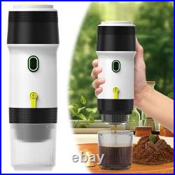 Portable Electric Coffee Maker Espresso Machine Car Coffee Capsules Travel