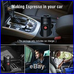 Portable Espresso Machine Boils Water Electric Coffee Maker Rechargeable Battery