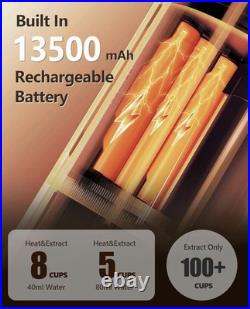 Portable Espresso Making Machine Rapid Heating Camping carry case CONQUECO 12v