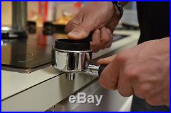 Presso Coffee Maker Espresso Machine Polished Aluminium ROK Manual Coffee Maker