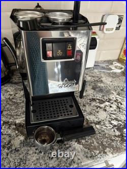 Pristine Gaggia Classic Espresso Coffee Machine Stainless Steel