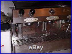 Professioal Fracino 3 Group Electronic Espresso Coffee Machine and grinder