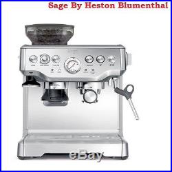 Proffessional Espresso Coffee Machine Sage Barista Bean to Cup Grinder Hot Drink