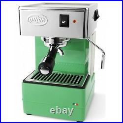 Quick Mill 820 Espresso Cappuccino 2 Cups Machine Coffee Thermoblock Green 220V