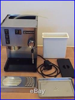 RANCILIO SILVIA V3 Coffee / Espresso Machine with GRINDER & ACCESSORIES