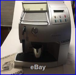 RARE! Gaggia Syncrony Digital Automatic Coffee Espresso Machine Silver 120V