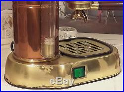 RARE La Pavoni Professional PRG COPPER BRASS WOOD espresso lever machine coffee